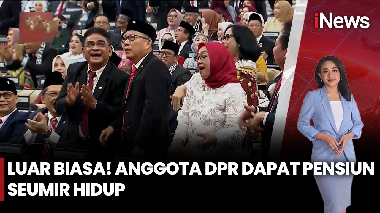 Ini Besaran Pensiun Anggota DPR RI | iNews Room (6/9)