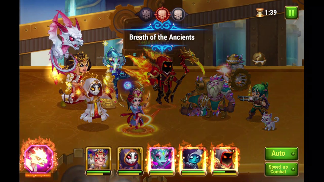 Hero Wars [FB] - Beat Boss Khornak with Nebula