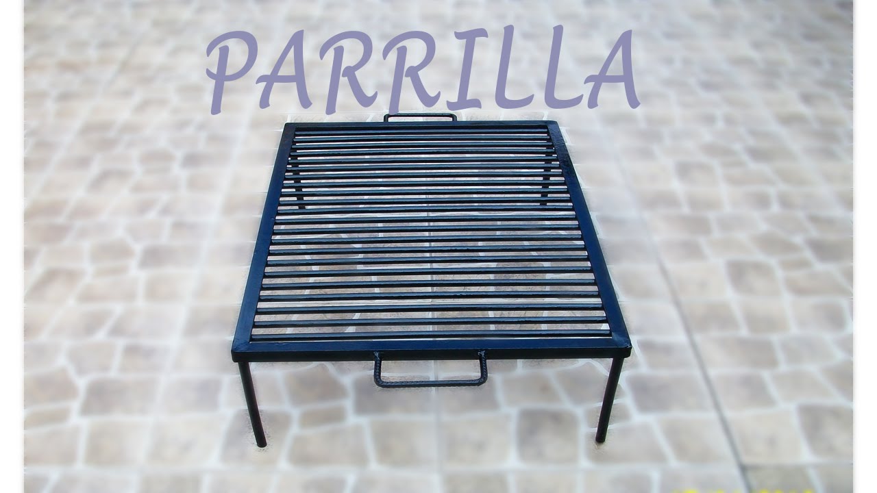 Cómo hacer una PARRILLA - Simple y fácil de hacer