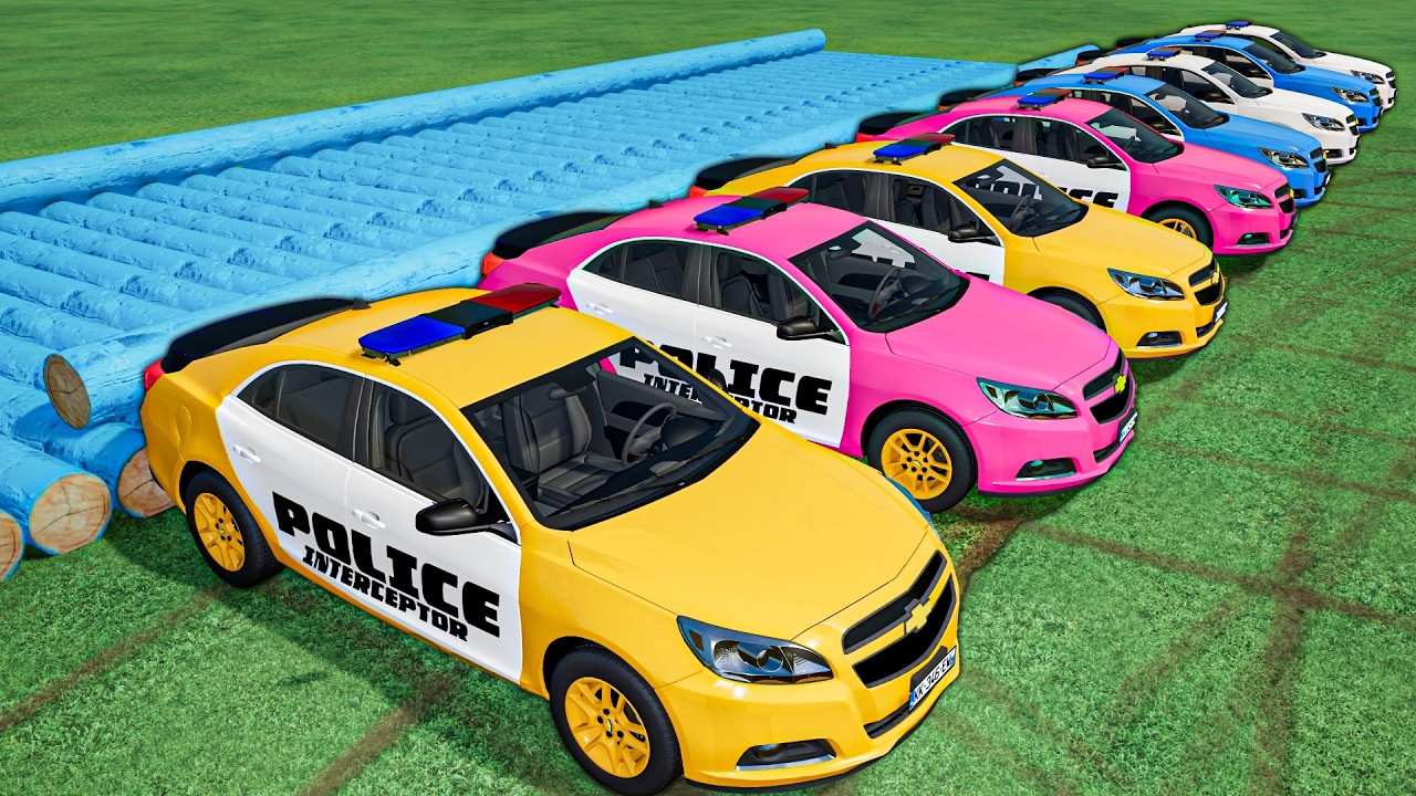 Extreme Police Car Driving AND PARKING | FS22 Gameplay
