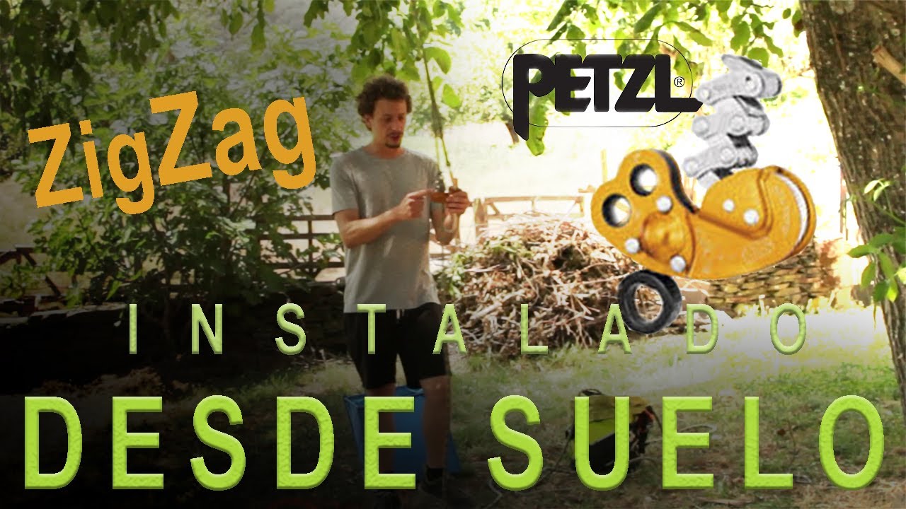 Instalar ZIGZAG y Salvarramas desde el suelo
