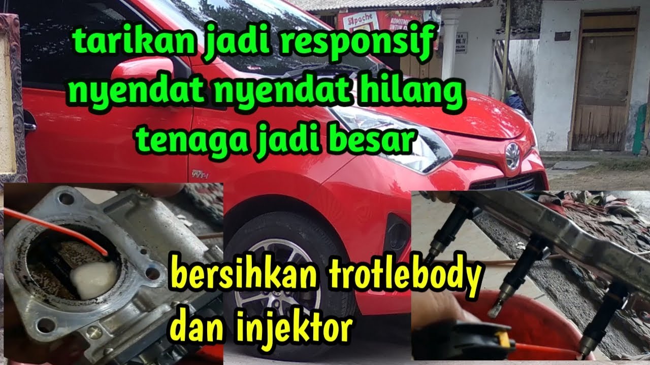 cara tune up atau service calya sigra