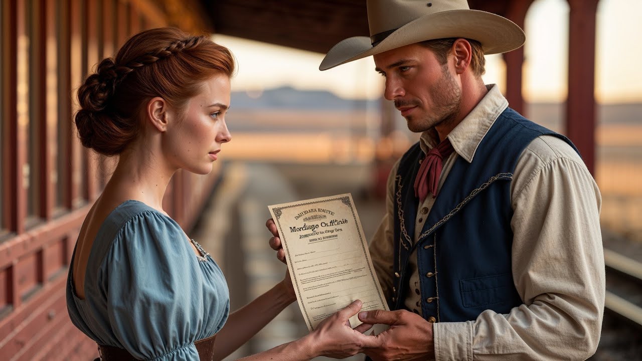 Her Hands Shook When She Signed The Paper, But The Cowboy Treated The Mail-Order Bride Like Gold