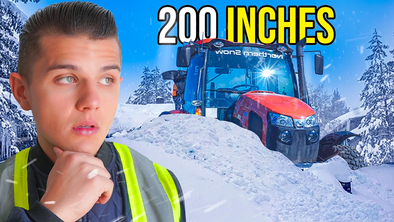 WE GOT 200 INCHES OF SNOW!