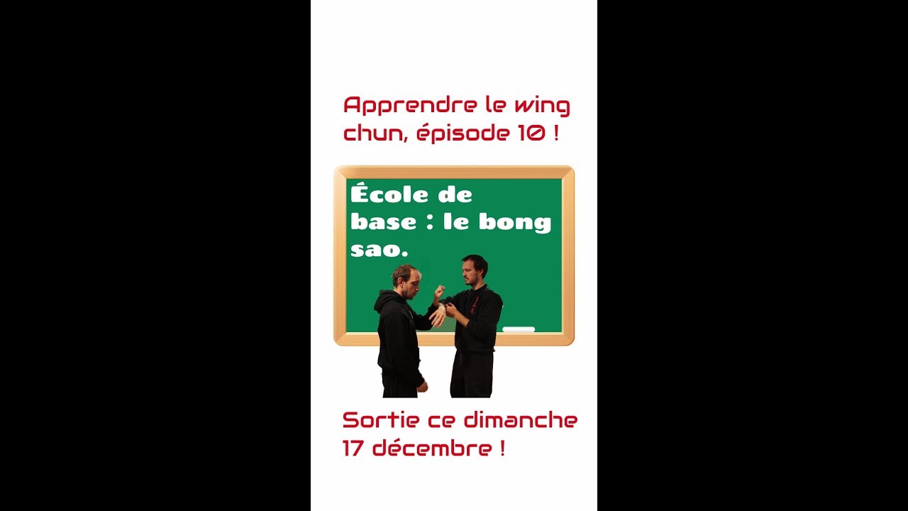 Apprendre le Wing-Tsun: Episode 10 Le bong sao