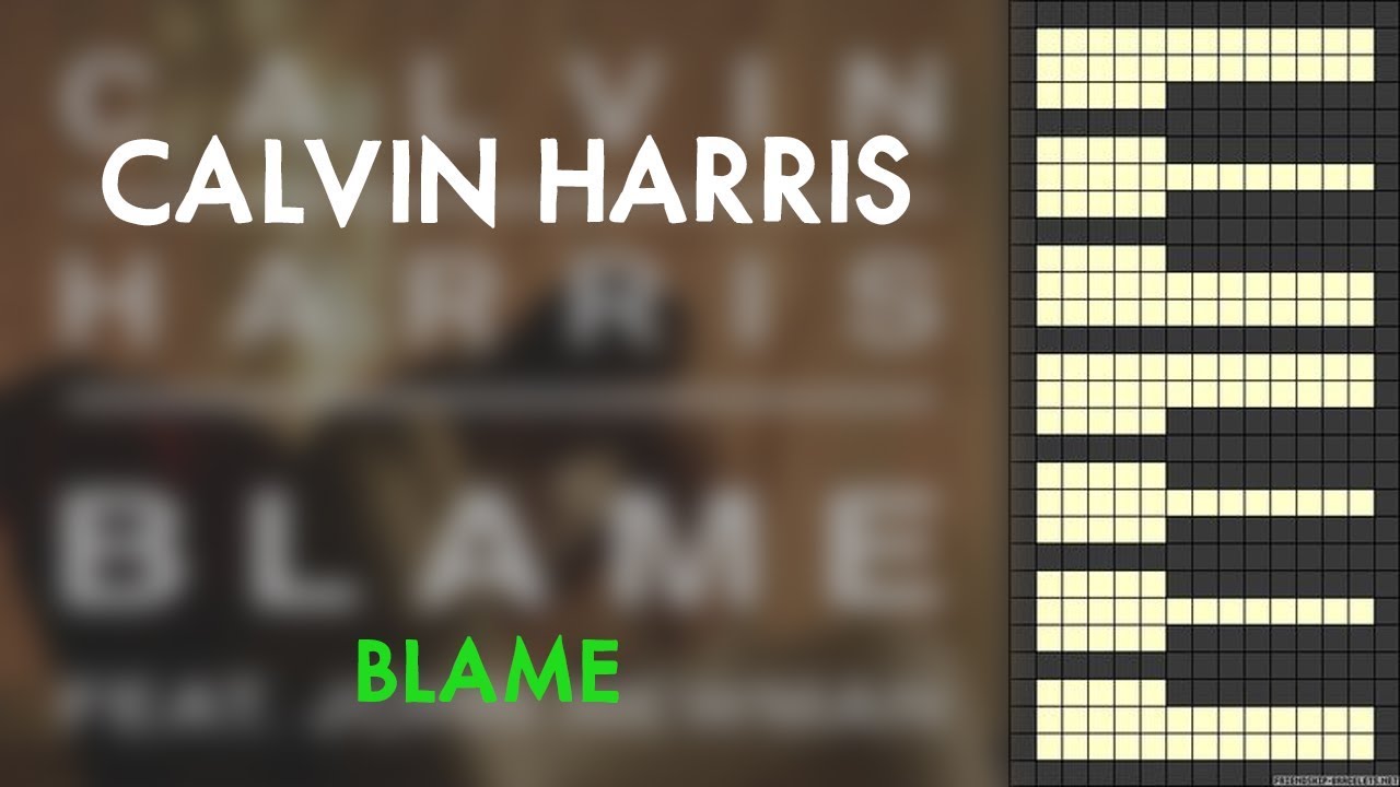 Calvin Harris - Blame [Piano Cover]