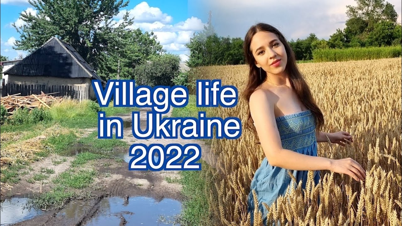 Жизнь в украинском селе во время войны 2022 года