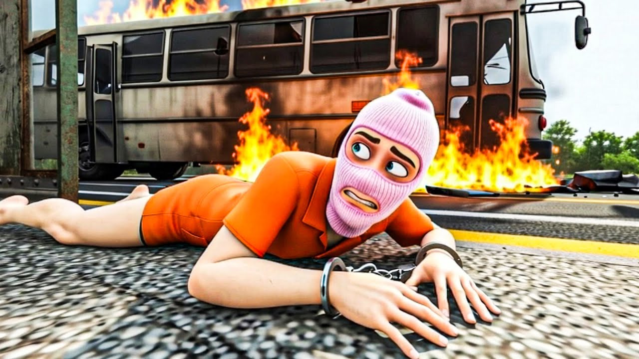 SORTIE DE PRISON BRAQUAGE UNWIN PETE UN PLOMB 😂
