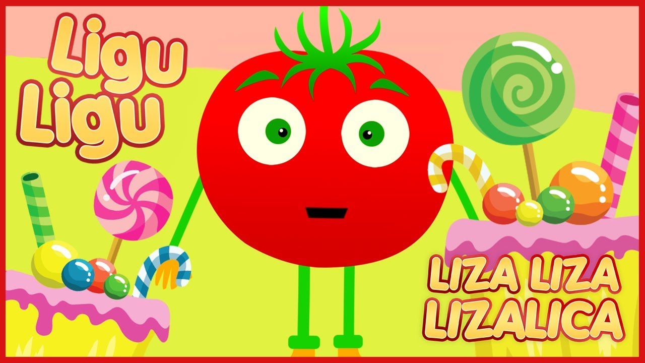MALI PARADAJZ - LIZA LIZA LIZALICA ★ LIGU LIGU ★ Decije pesme / Pesmice za decu