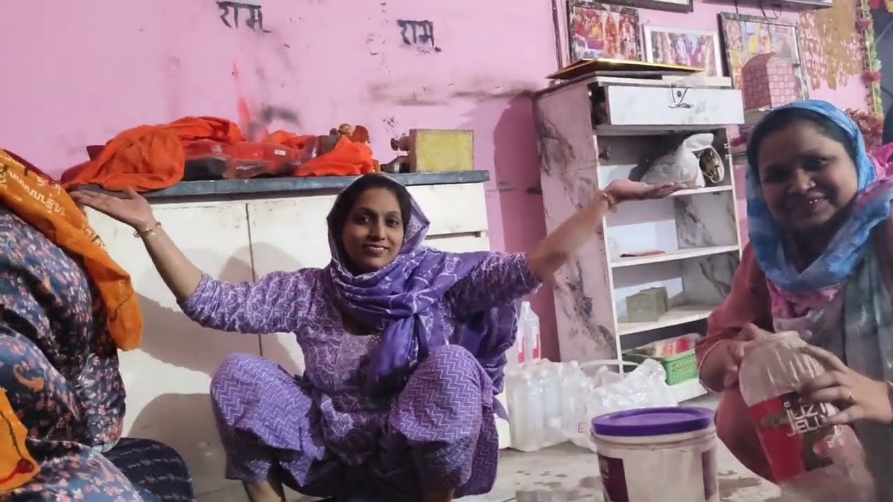 #@bhawn pr करवाया थोड़ा काम 😐🙏सब काम जरूरी होवे ke करे (cheena Bhagat)pathri वाली की vlog 