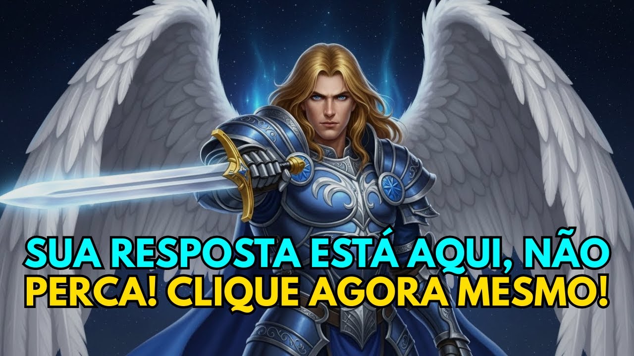 ARCANJO MIGUEL ORDENA: NÃO DURMA SEM VER ISSO! SUA PROTEÇÃO DIVINA EXPIRA EM 24H!