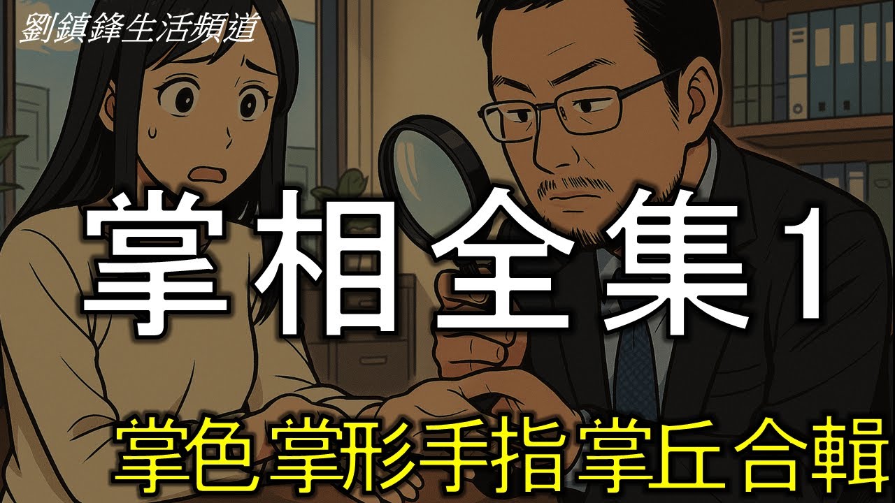 掌相 合輯 1 | 掌色 掌形 手指 掌丘 |劉鎮鋒生活頻道
