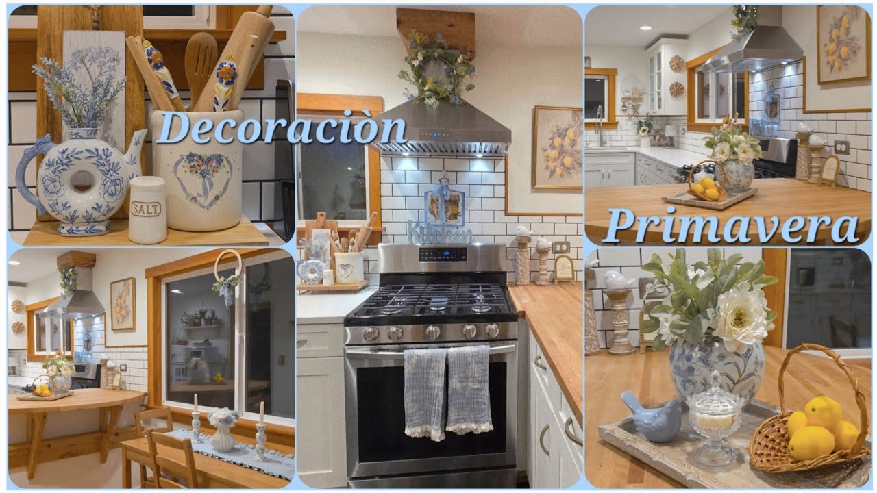 Decoración De La Cocina Para Primavera🦋