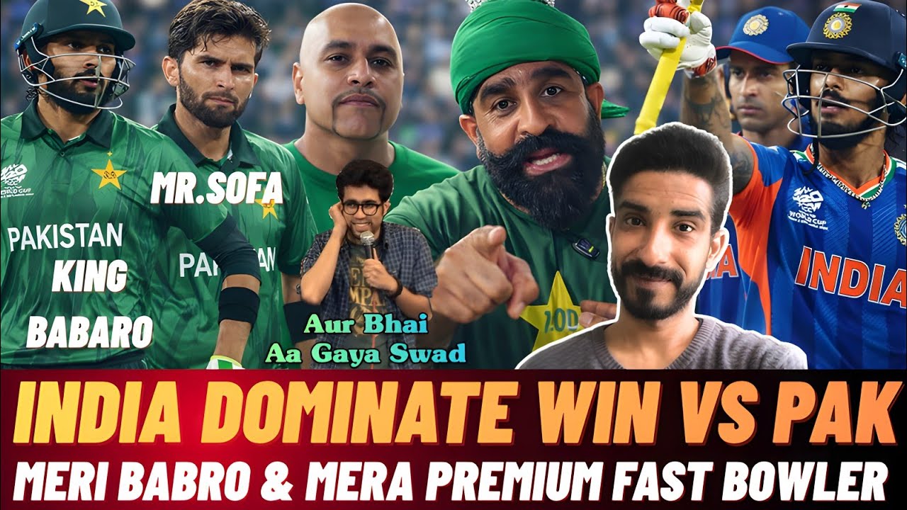 🇮🇳🔥 India Ne Pakistan Ko Thoka! King Babro 👑 & Premium Fast Bowler Sofa 🏏 Phir Fail! 😱