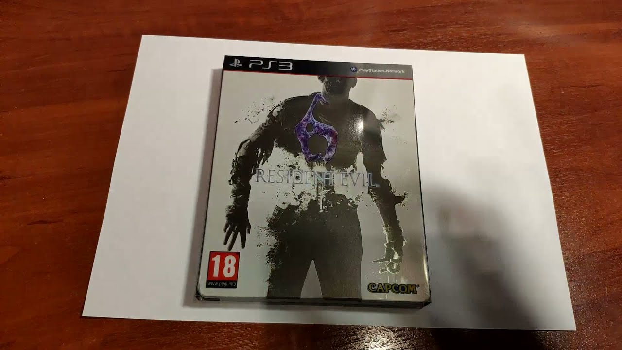 Resident Evil 6 Steelbook Edition.