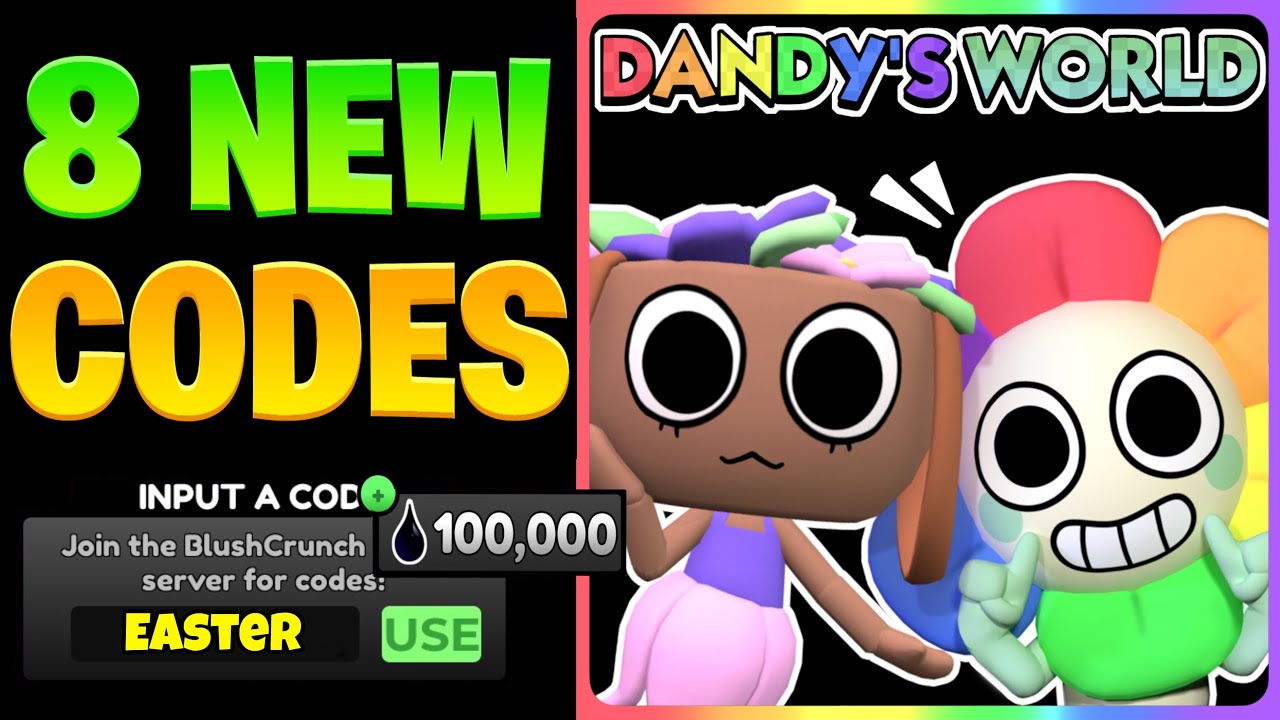 *NEW* ALL WORKING CODES FOR DANDY'S WORLD IN MARCH 2026! ROBLOX DANDY'S WORLD EASTER UPDATE CODES🥚