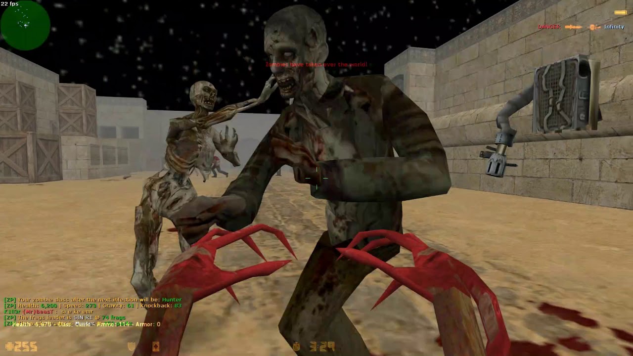 Counter-Strike 1.6:HighLifeZM.CsBlackDevil.Com [Zombie Plague 6.2] Gameplay #1