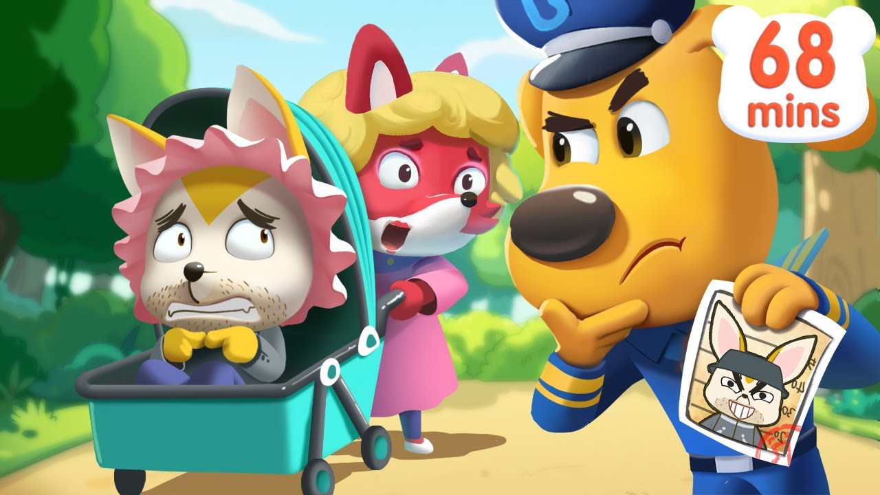 Be Careful of Strangers | Fake Child | Police Cartoon | Kids Cartoon | Sheriff Labrador | BabyBus