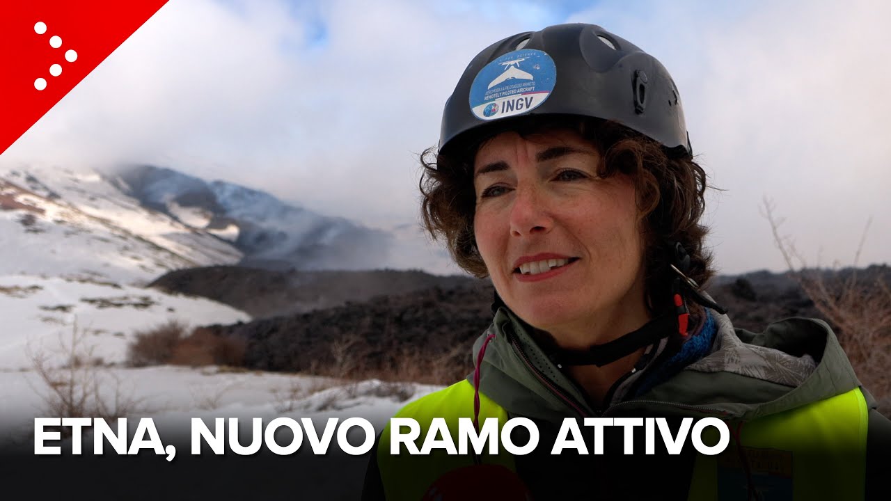 Etna, i rilievi dell'INGV sul fronte della colata: 