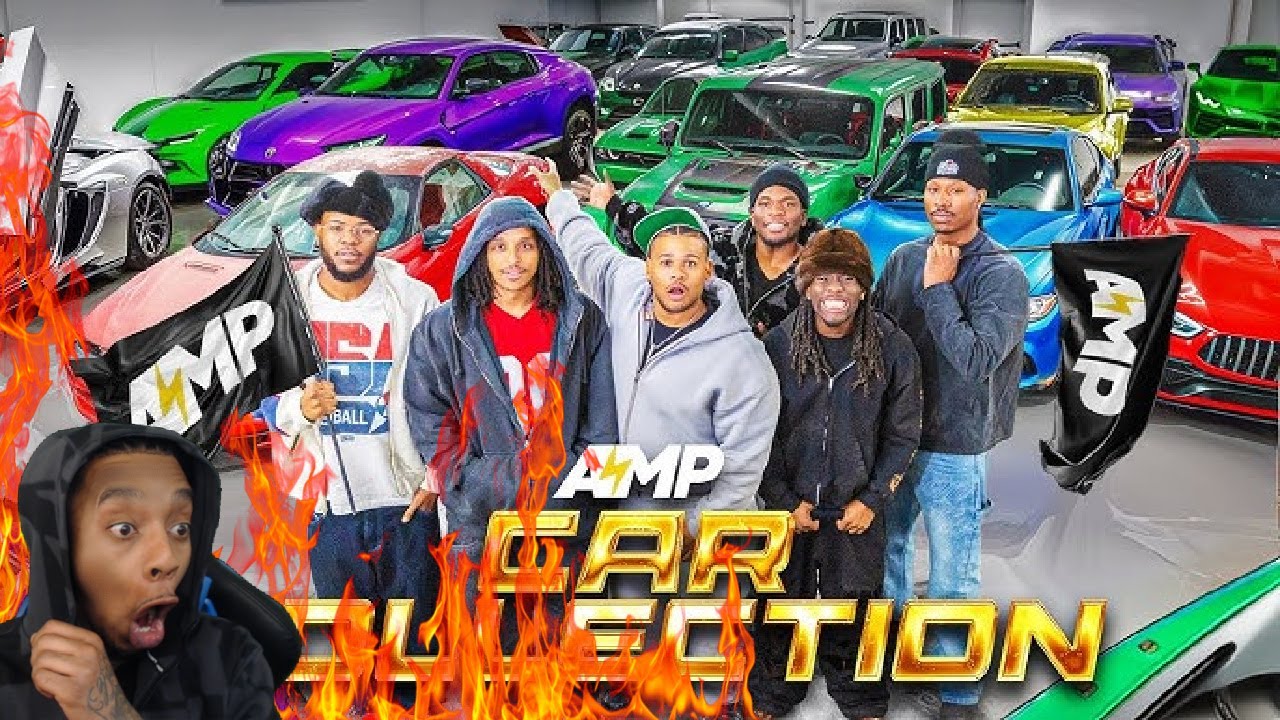 FlightReacts To AMP $3M CAR COLLECTION!