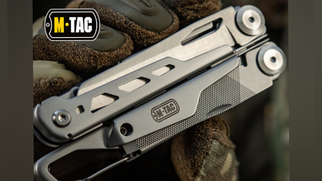 Мультитул M-TAC Type8 Metal + подсумок для мультитула/пистолетного магазина M-TAC Gen.3 Multicam.