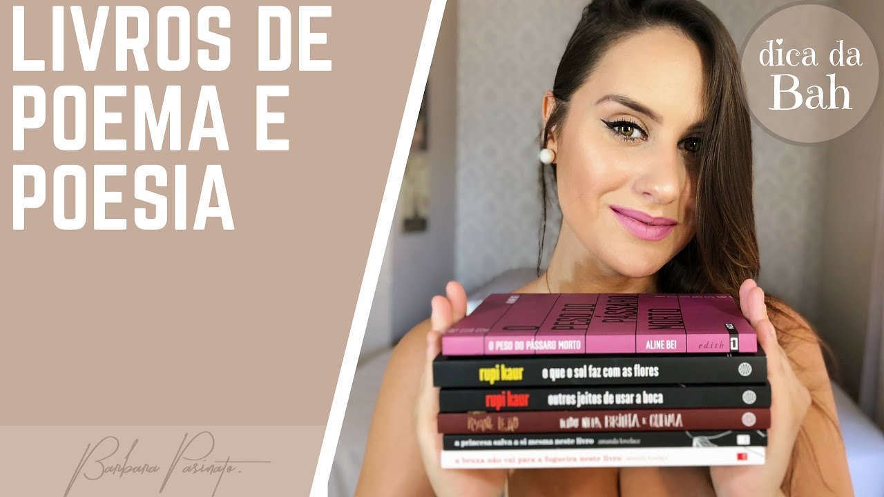Livros de poemas e poesias | Dica da Bah