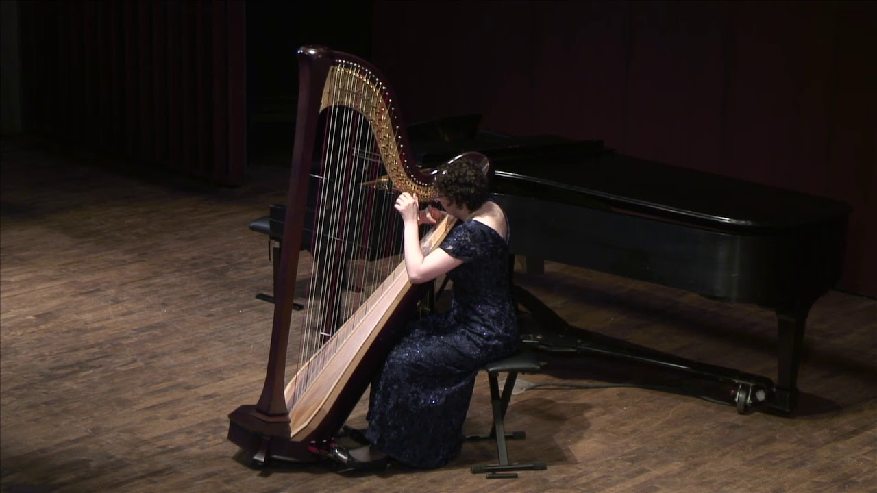 Carlos Salzedo: Quietude, from Five Preludes for Harp Alone, played by Heather Cornelius