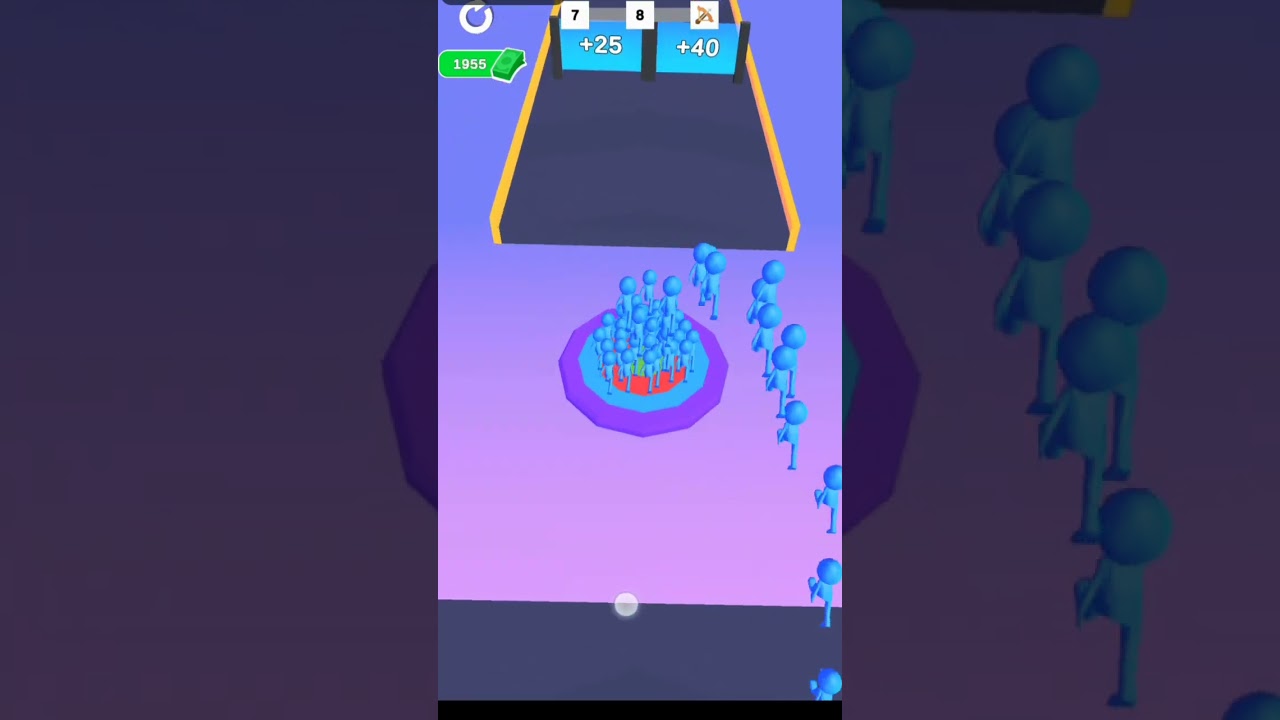 Crowd Number Run 3D Gameplay #games#viral #short#foryou#tiktokgame