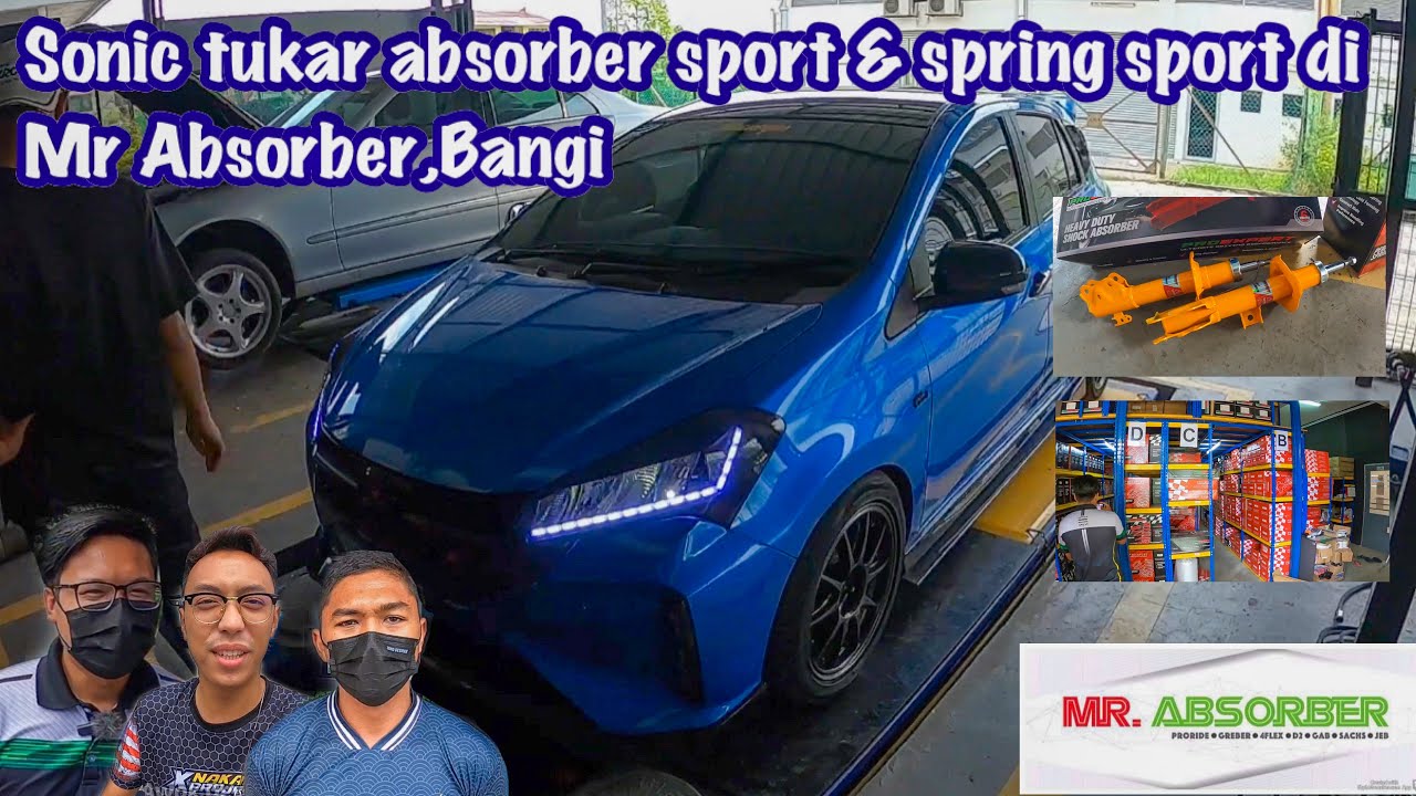 MYVI G3 FACELIFT | TUKAR ABSORBER SPORT & SPRING SPORT BRAND PROEXPERT | MR ABSORBER BANGI