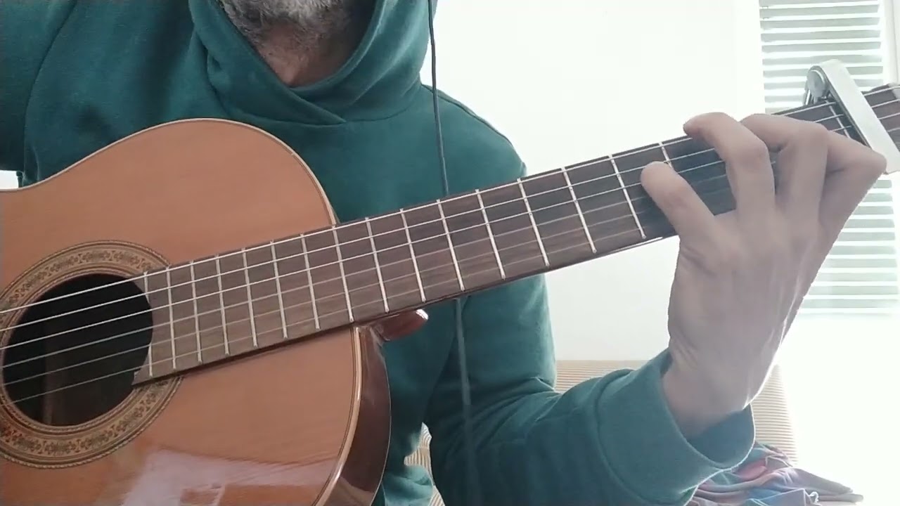 MARO - há-de sarar: a rough breakdown of main guitar part