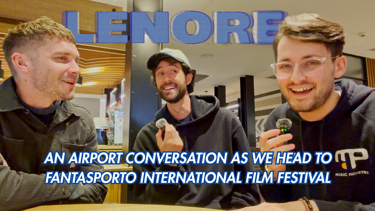 Max Wren Meets Europe: Airport Talk before our European Premiere | Fantasporto 2026