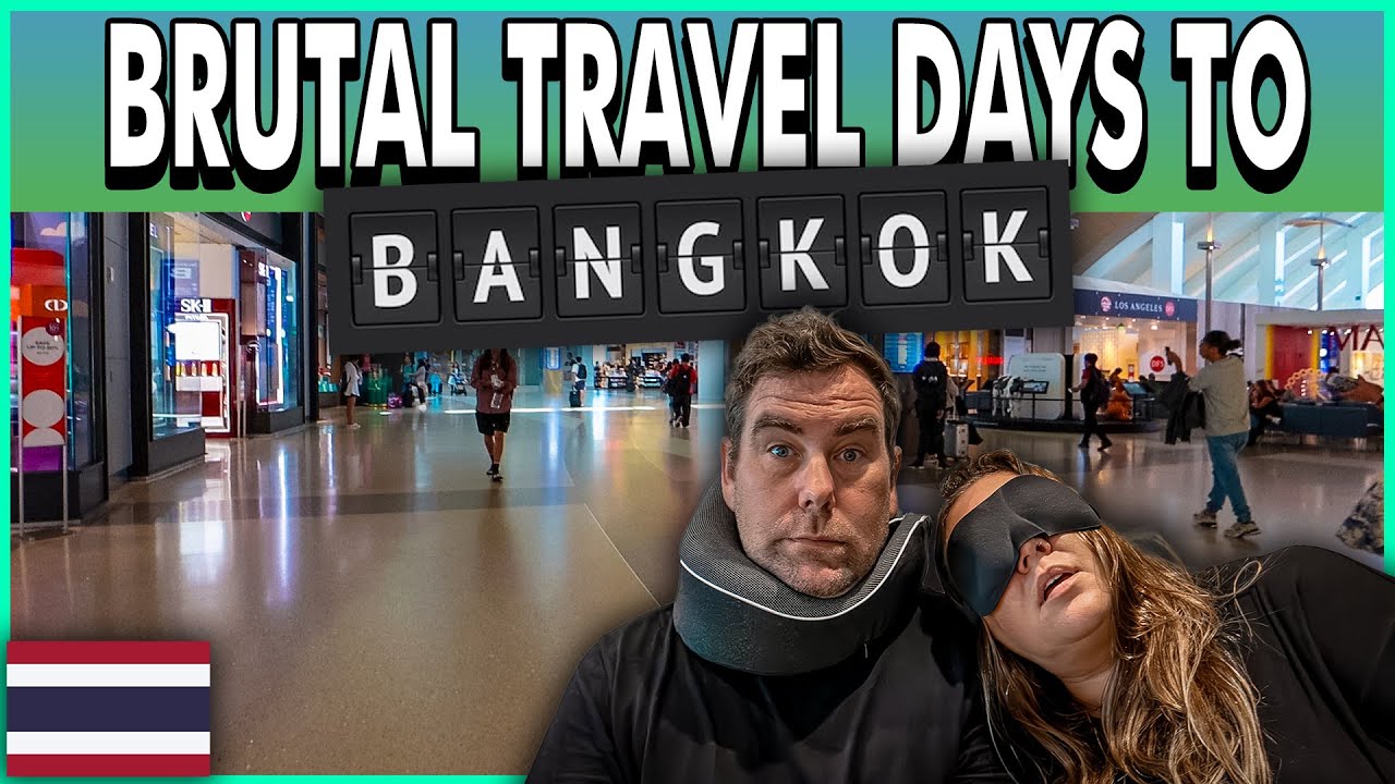 Flying To BANGKOK THAILAND From The USA!! 41 Hours, 4 Separate Flights, And 4 Chihuahuas!! 🇹🇭