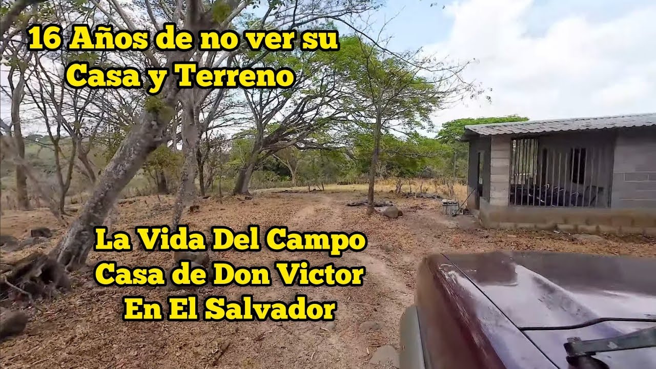 Casa y Terreno de Un Suscriptor en Cantón Agua Fría de Quezaltepe en La Libertad, El Salvador