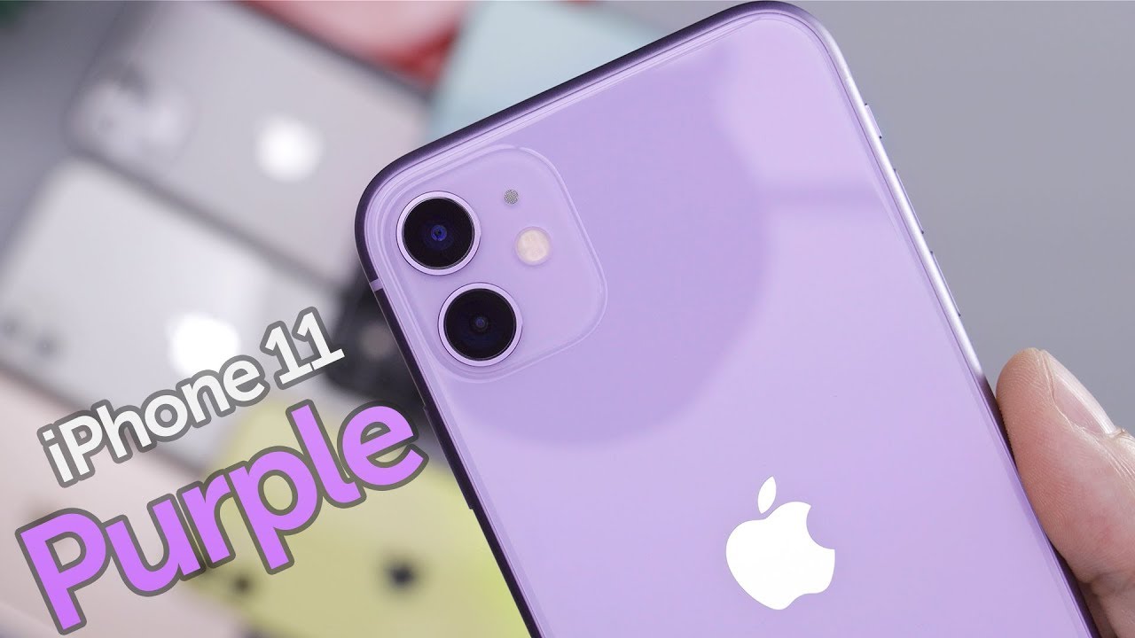 Распаковка и первые впечатления фиолетового iPhone 11!