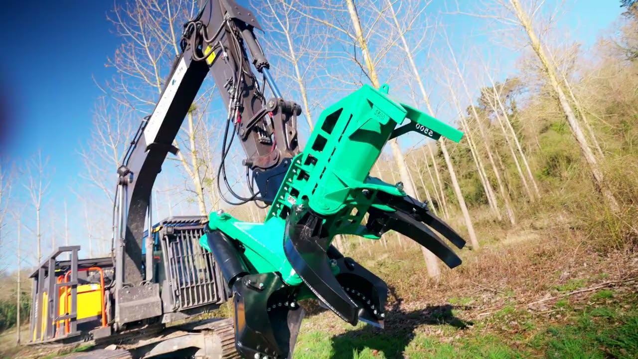 Découvrez la tête à cisaille forestière S500