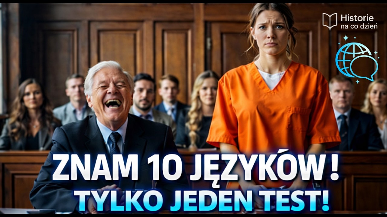 Znam 10 języków — powiedziała dziewczyna .  Sędzia poprosił o jeden test…  i sala zamarła!