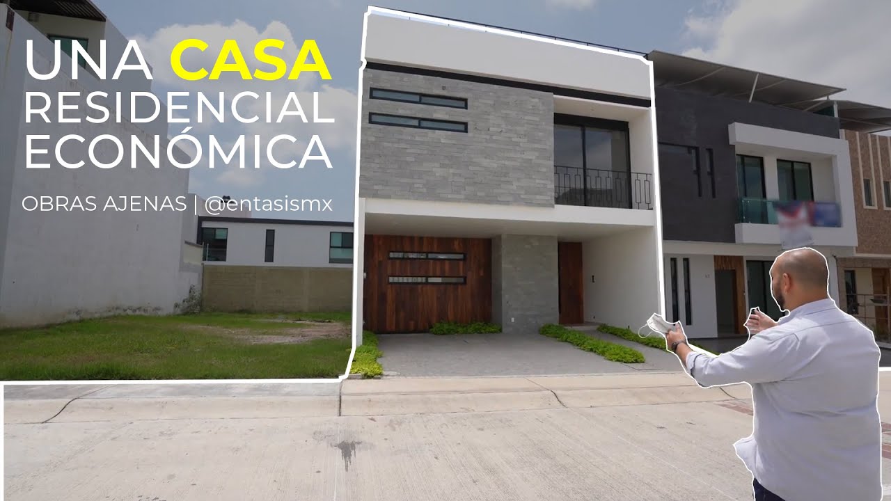 Una CASA RESIDENCIAL ECONÓMICA 💲 | OBRAS AJENAS | @entasismx