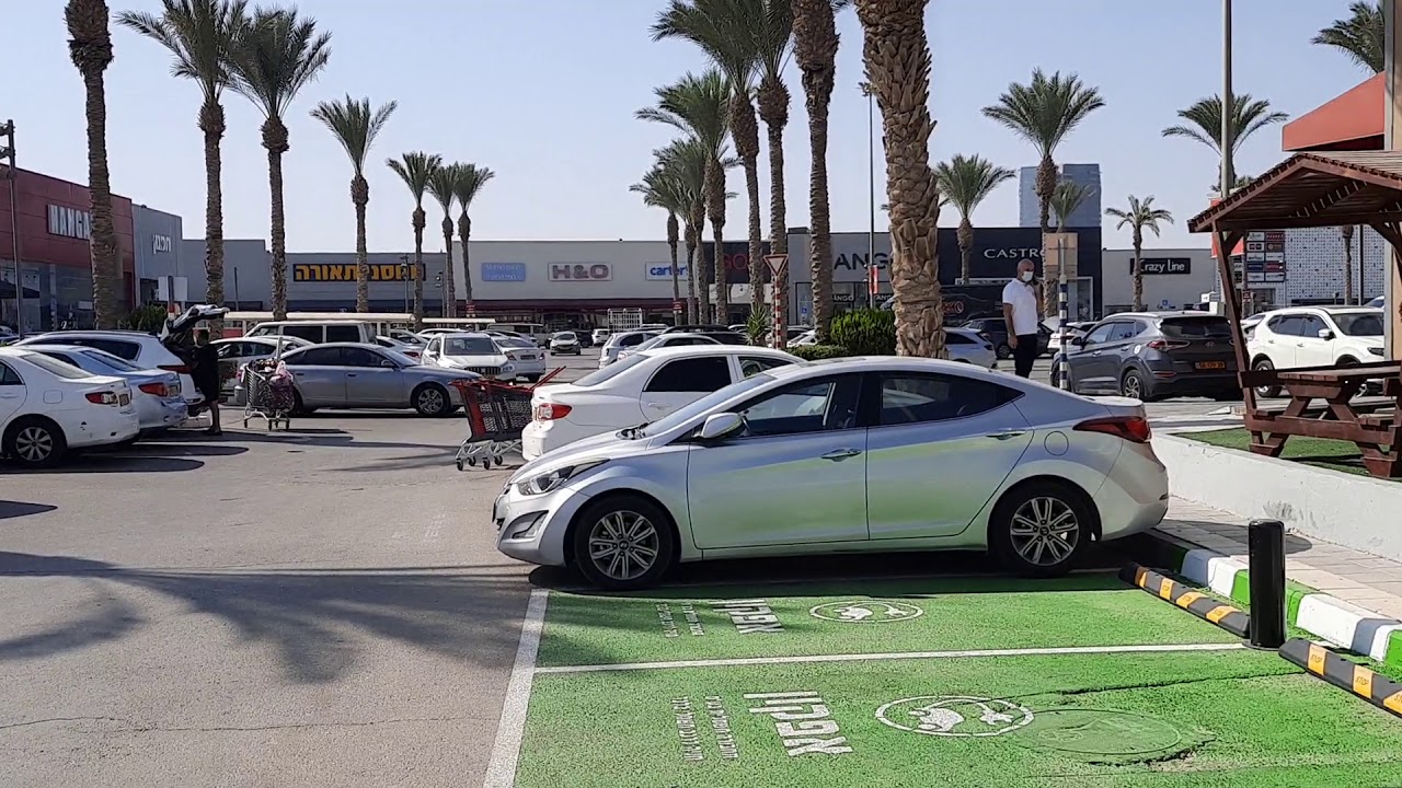 ביג באר שבע עמדת טעינה מהירה לרכב חשמלי ,עמדות טעינה חשמל לרכב בישראל, עמדת טעינה ציבורית, אפקון.