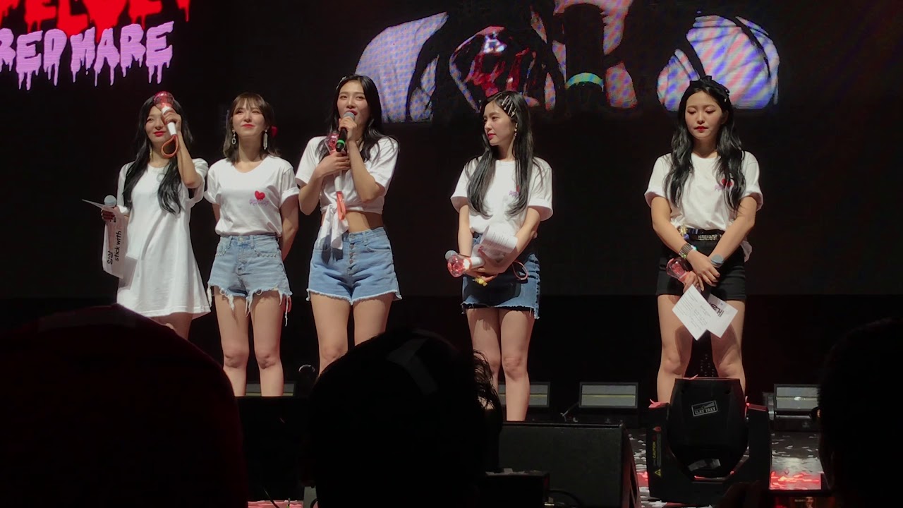190207 red velvet redmare los angeles final talk