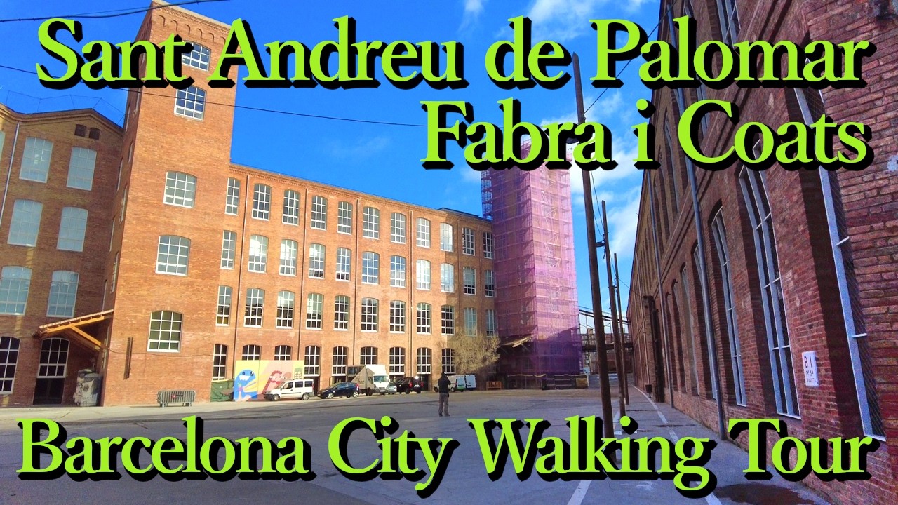 Fabra i Coats, Sant Andreu de Palomar (Barcelona, Catalonia) Spain #relaxation