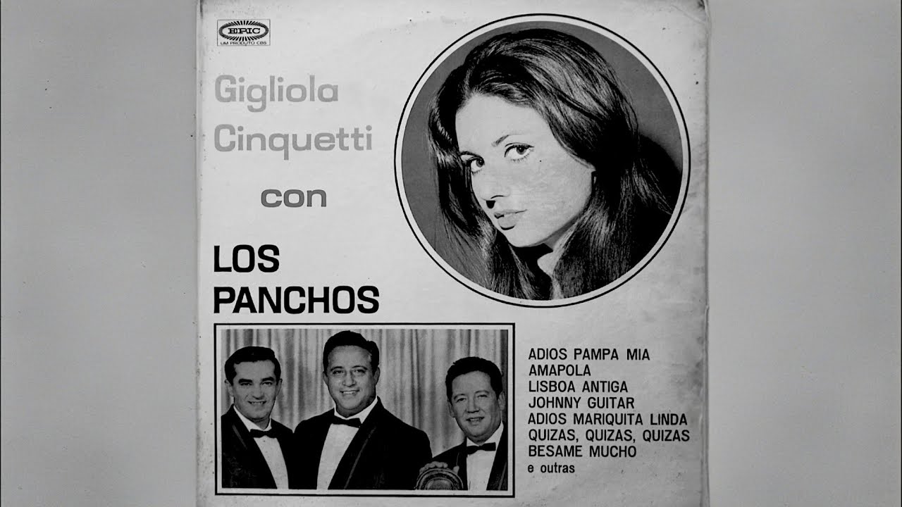 GIGLIOLA CINQUETTI & LOS PANCHOS - Bésame Mucho (1968) - By Consuelo Velázquez (1941), AI Video 2024
