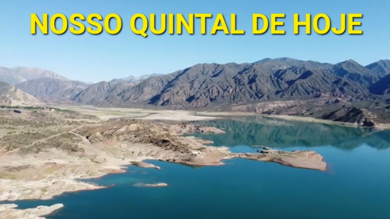 LAGO DE POTRERILLOS VALE DO RIO MENDOZA ARGENTINA