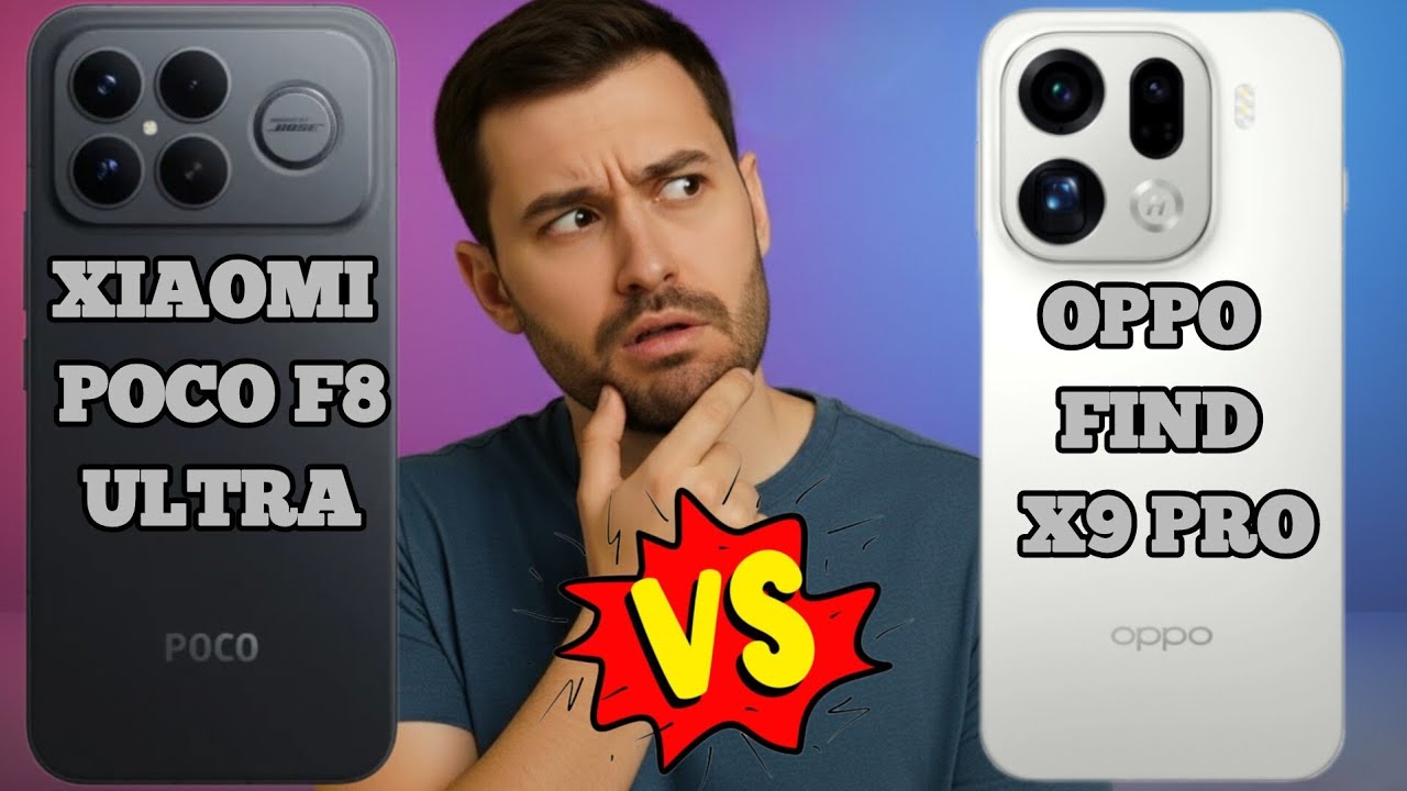 POCO F8 Ultra VS OPPO Find X9 Pro 