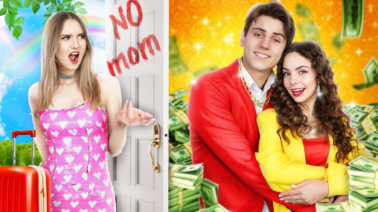 My Rich Stepdad Controls My Life! My Mom Married a Millionaire
