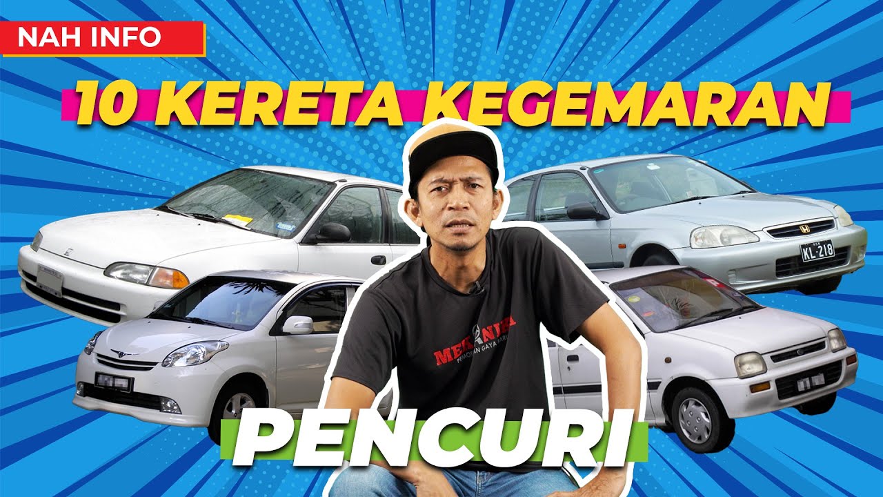 KERETA PALING BANYAK HILANG DI MALAYSIA 2022