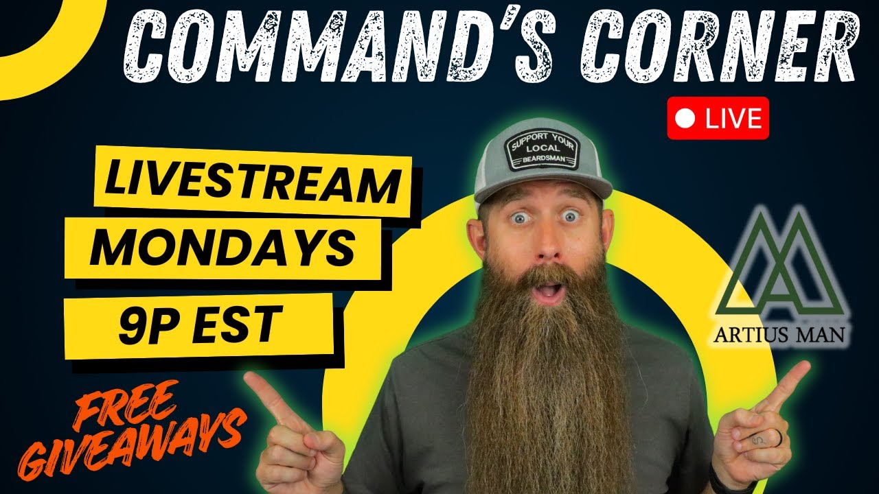 Command's Corner LIVE ft. Artius Man - $450 in Gift Card GIVEAWAYS!