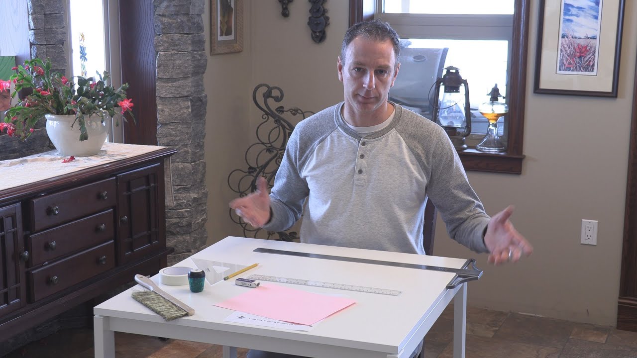 Introduction to Manual Drafting + Drawing a Border & Title Block