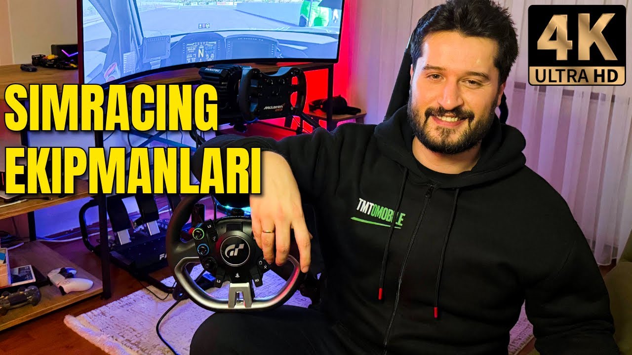 FANATEC  - SAMSUNG ODYSSEY G9 - MCLAREN GT3 V2 - LOAD CELL PEDAL - QR2 YORUM VE İNCELEME (4K)
