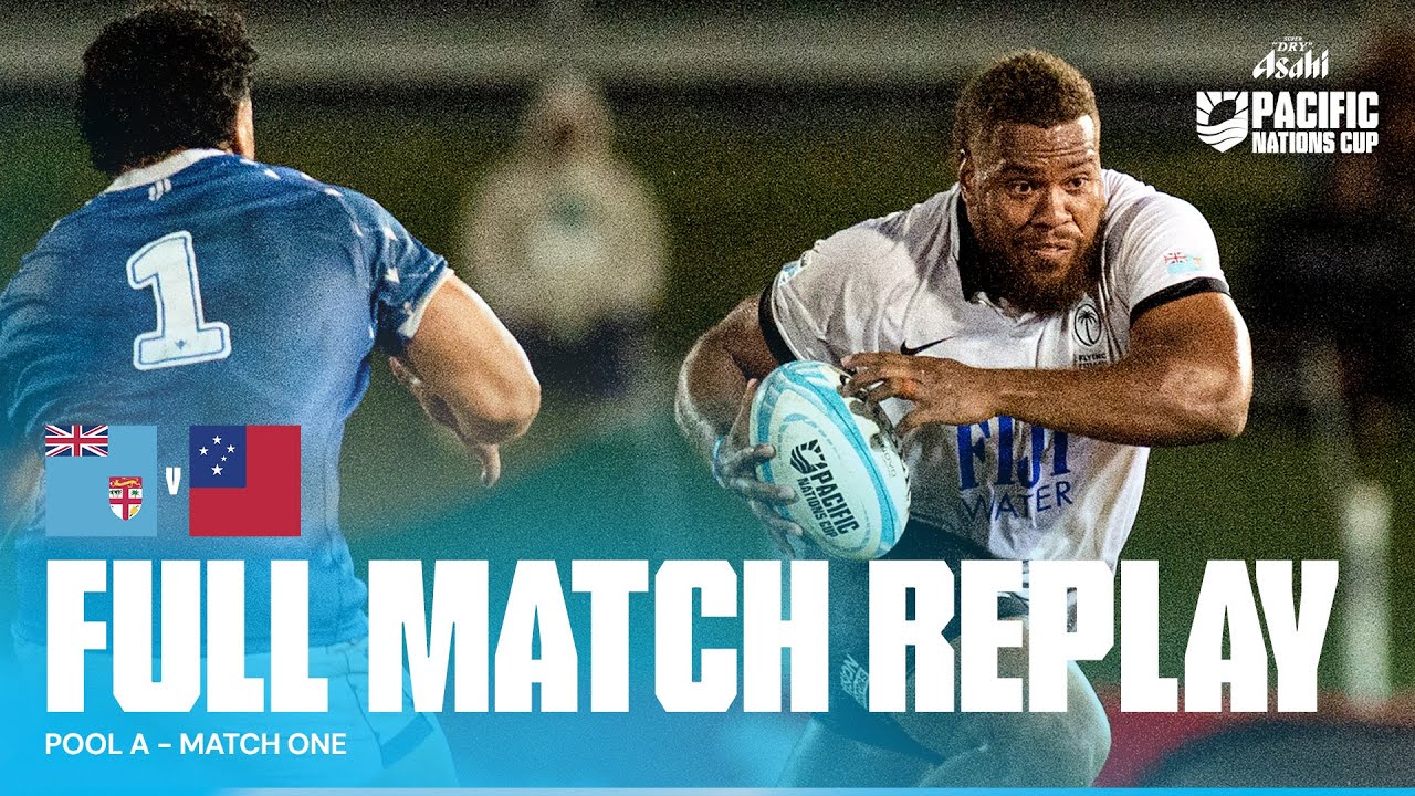 Incredible opener 🤯 | Fiji v Samoa | Full Match Replay | Asahi Super Dry Pacific Nations Cup 2024