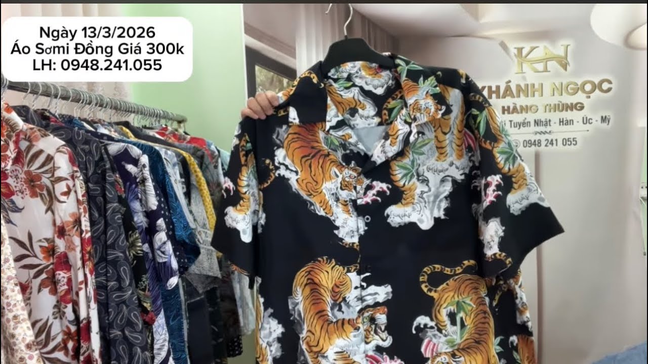 [13-3] ÁO SƠMI HOẠ TIẾT HÀN- NHẬT/ ĐỒNG GIÁ 300k/ LH: 0948241055